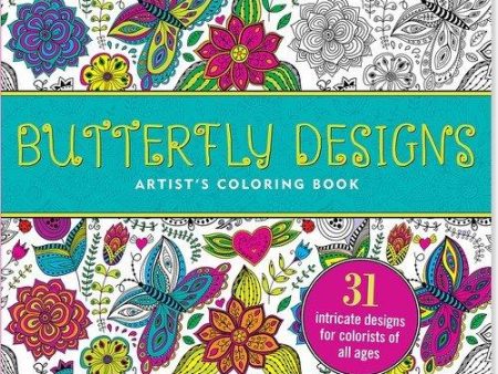 Adult Coloring Book Butterfly Designs Discount