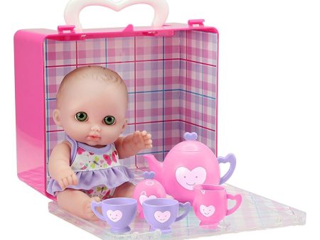 8.5  Lil  Cutesies Tea Set Play and Doll Supply