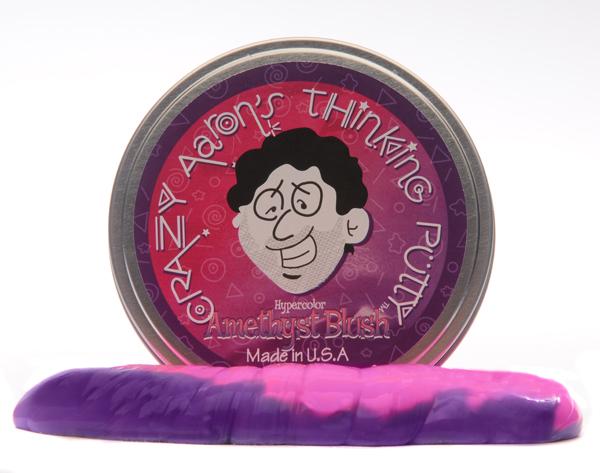 2  Amethyst Blush Thinking Putty Tin Hot on Sale