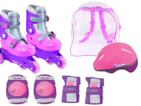 YBK520 2-1 Training Skate Combo Set, pink sm med Hot on Sale