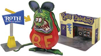 856732 1 25 Rat Fink w Diorama by Revell For Sale