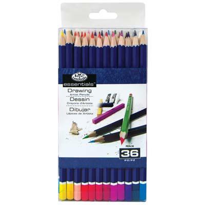 36pc Color Pencils Set For Cheap