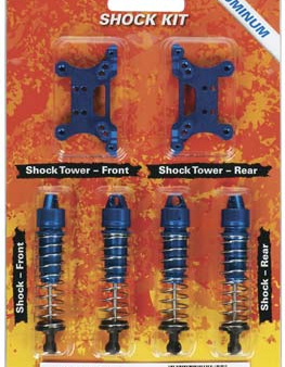 Aluminum Shock Shock Tower Upgrade Kit for SC 4.18 on Sale