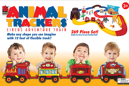 ANIMAL TRACKERS CIRCUS TRAIN For Discount