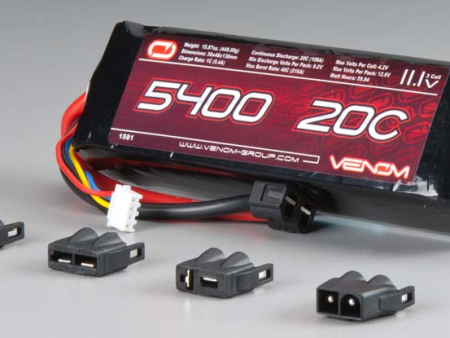 20C 11.1V 5400mAh 3S2P LiPo Battery: Universal connector Sale