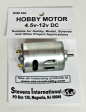 4.5 TO12V DC SMALL MOTOR HIGH ENDURANCE For Sale